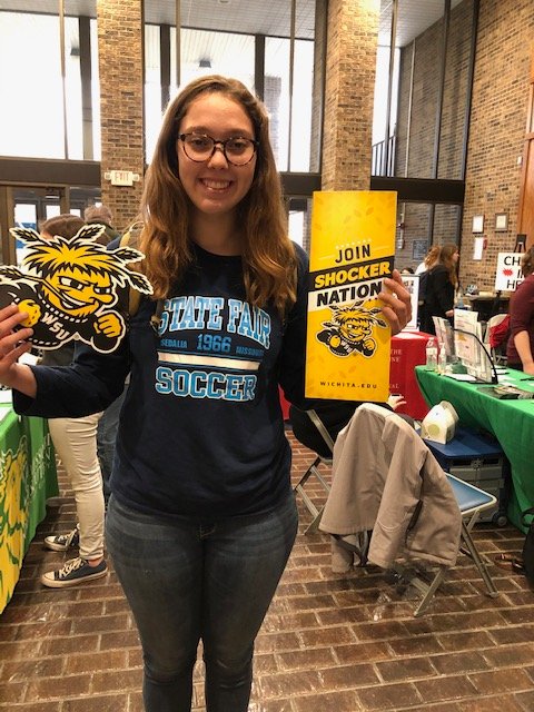 GoShocksMO's tweet image. Great meeting Jose and Christina and many others at the State Fair CC Transfer fair! Love discussing great opportunities that fall in line with Wichita State's focus on applied learning! Thanks, SFCC, for a great transfer fair. @wheatweet @GoShocksMO @WuChad @Olpe1 @sfccmo