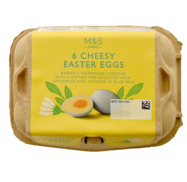 whiskersmouse's tweet photo. As panic buying seems to be the norm, is it OK if I empty @marksandspencer shelves of these? #cheese #easter #cheaster https://t.co/wDjat2YNQG