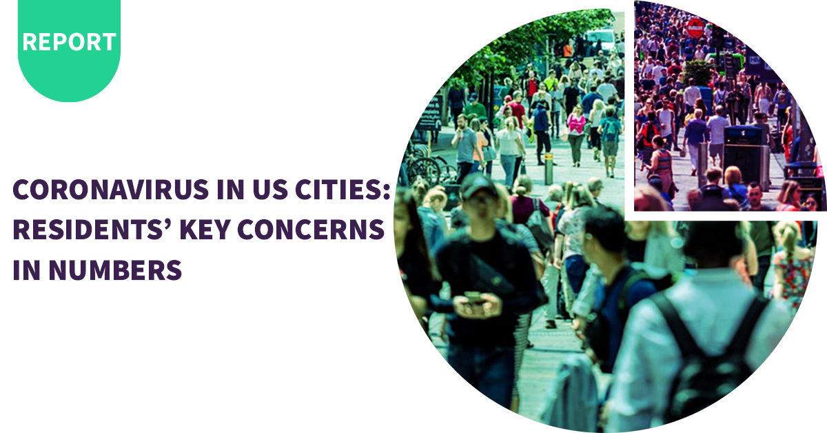 What is dominating the COVID-19 online discourse in US cities and how can local governments address it? <a href="/Zencityio/">Zencity</a> analyzed 1.5M social media interactions to extract people’s main concerns about the pandemic. Click to read more: bit.ly/33hBsZq #CoronaOutbreak #localgov