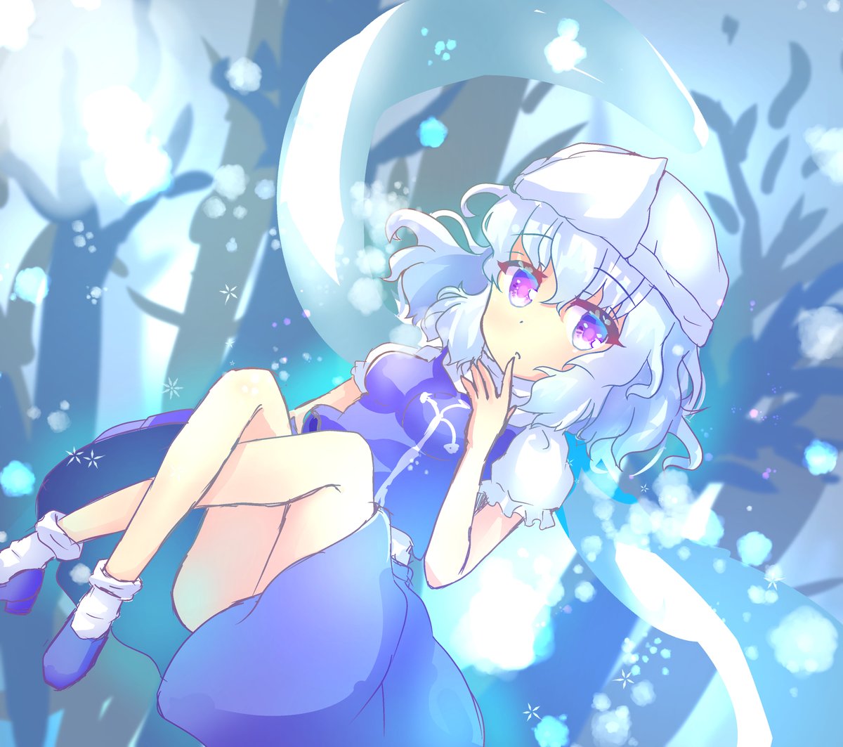 #深夜の真剣お絵描き60分一本勝負
#東方project 
レティ
+5分

pixiv→https://t.co/iuTqVbtqEp

YouTube→https://t.co/7cAfPRJ8Kv 