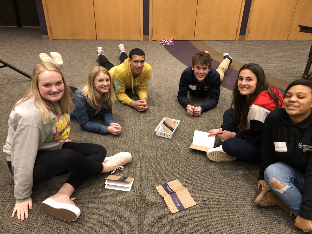 Tuesday 19 Juniors went to the Youth Frontiers Leadership Conference at Alverno College. They met with students from 5 other schools to discuss how they can make their school and community a better place.