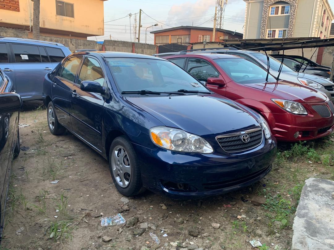 NejeebBello's tweet photo. BREAKING NEWS: #CarCrosser just landed 10 units of Tokunboh 2006 Toyota Corolla cars in Lagos, straight from the US. Buy one now at a discounted price. #LagosCars #LagosUber #Tokunbo https://t.co/FmhHp2x6OP