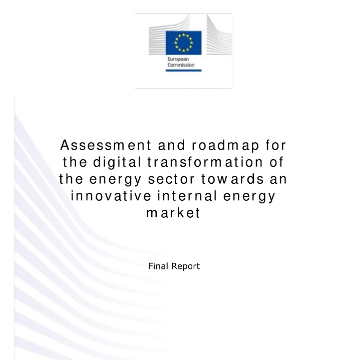 Energy4Europe's tweet photo. Just published:  new study on the roadmap for the digital transformation of the energy sector. Looking at different cases, e.g. customer data, smart EVs, it considers scenarios for #digitalisation of energy sector towards 2030. #SmartGrids #EUGreenDeal https://t.co/Swkn4I6WDG