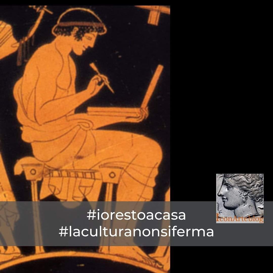 #iorestoacasa #laculturanonsiferma
Per sentirci più vicini,  il nostro racconto riparte da qui! Alla scoperta dell’ #immaginario antico tra ceramica, monete, rilievi e tutti gli altri sorprendenti (social) media di 2000 anni fa🏺#staytuned🙆‍♀️
#litaliachiamo
#nottebiancaTW