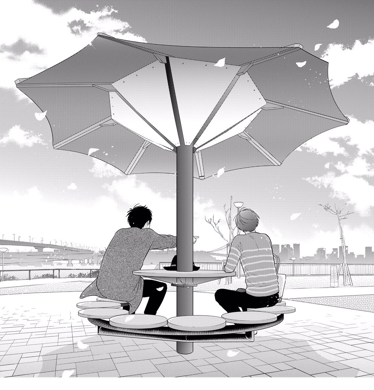 公式 おっさんずラブ アカウント おっさんずラブ コミカライズが ついに完結 コミックス第 巻が いよいよ本日発売 表表紙と裏表紙は繋がっていて ー神様 これが僕の 平凡だけど 理想で 運命の恋です 最後には 山中梅鉢 先生