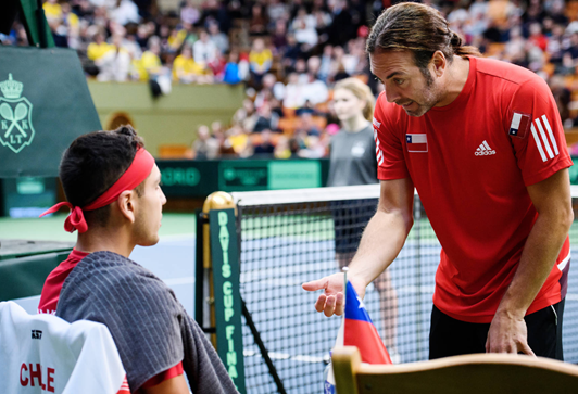 Chile🇨🇱 viajará a Eslovaquia🇸🇰
#CopaDavis