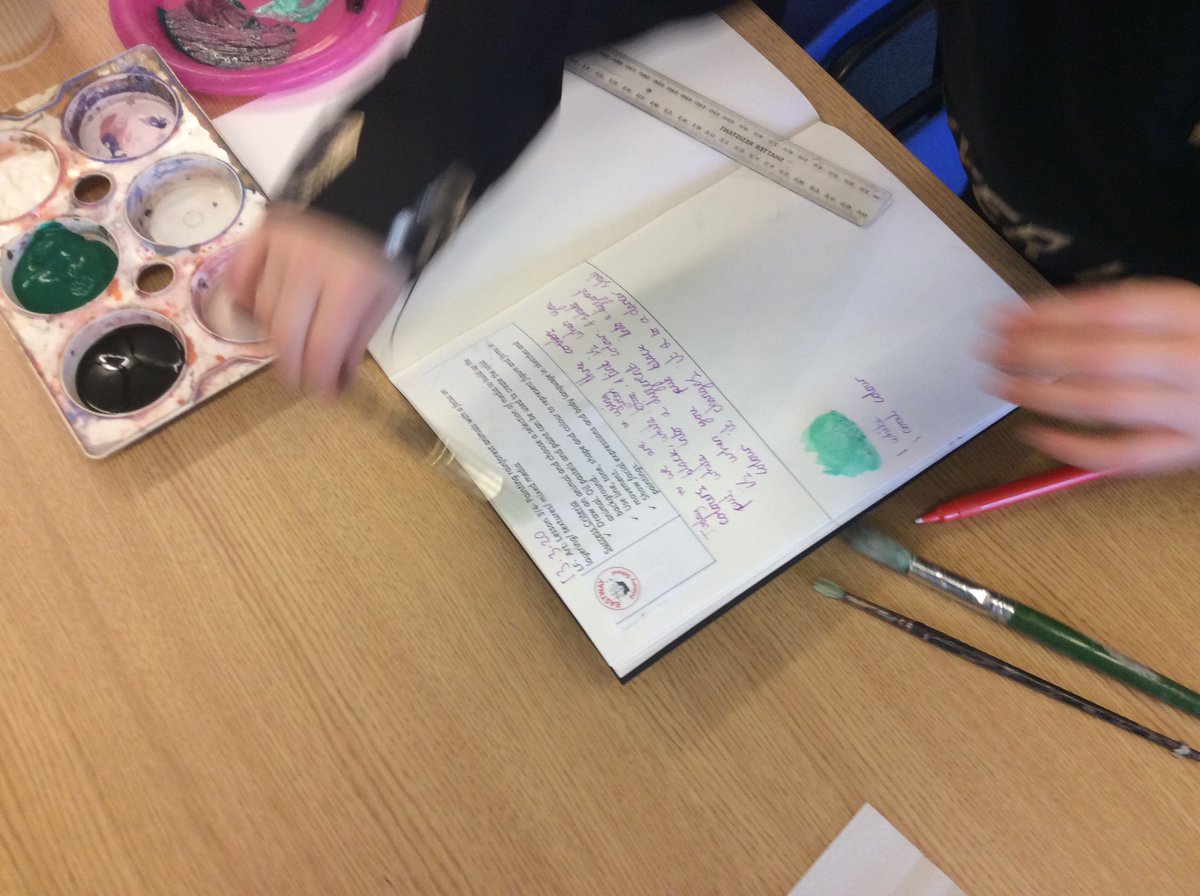 EastwayPrimary's tweet photo. Year 4 creating different shades and tints for their rainforest pictures. #lookingatparts #using3colours https://t.co/wkCNg20sTv