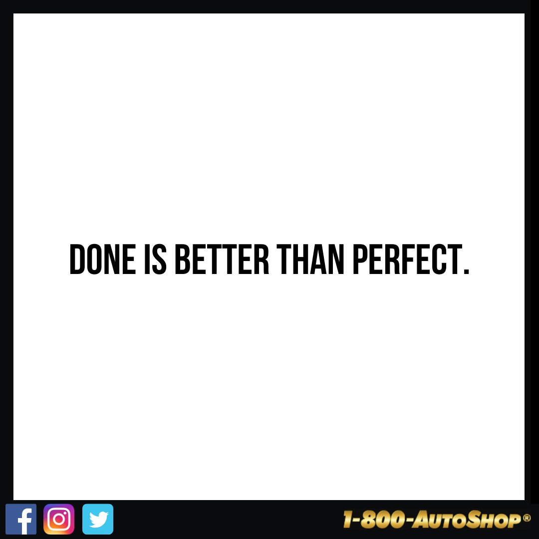 "Done is better than perfect." -Sheryl Sandberg
#FridayFeeling #FridayMotivation