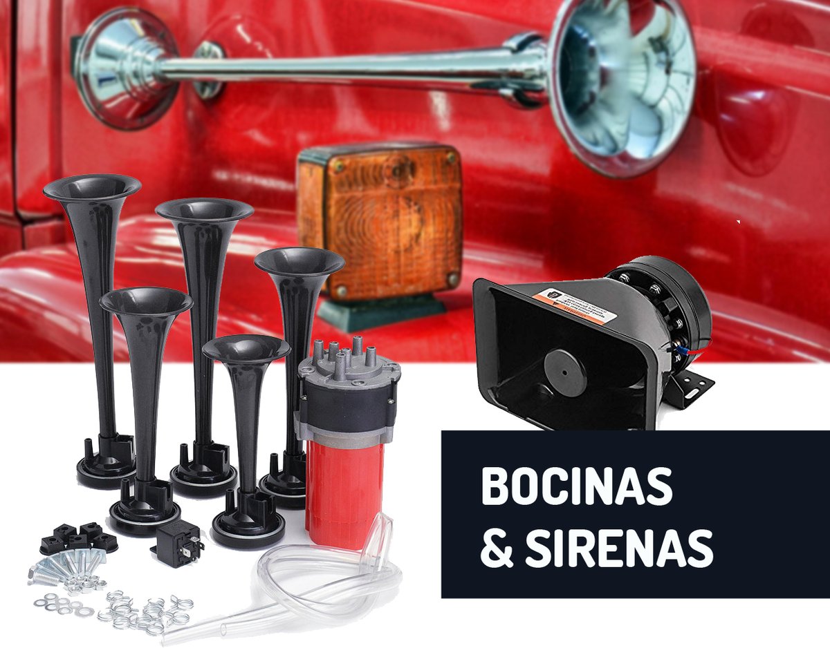 cymacorepuestos's tweet photo. Hacete sentir en la ciudad con estas ofertas. #BOCINAS y #SIRENAS desde $180 sólo en sitio web https://t.co/y0aGJYKWOH https://t.co/rakvD5UQa2