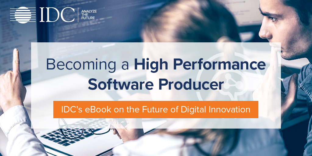 Becoming a #digitalinnovation factory will be essential to future success. Read how in IDC's eBook "Becoming a High-Performance Software Producer and the Future of Digital Innovation". bit.ly/2T297Dh