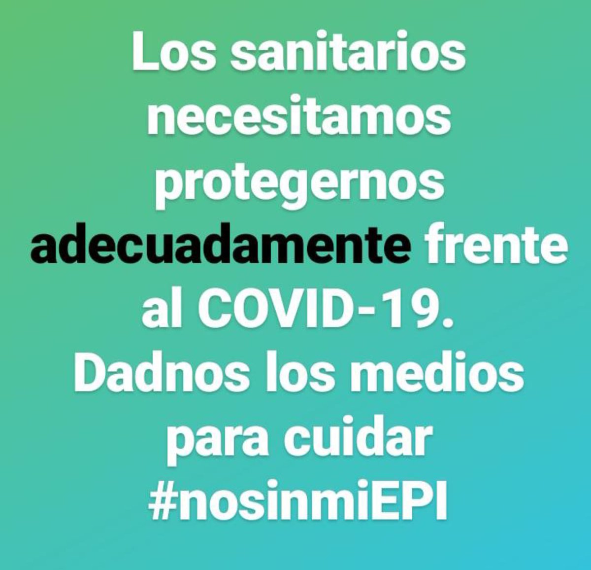 ruthbs7's tweet photo. No podemos trabajar con mascarillas de papel!!! https://t.co/j5fB7UtoyU