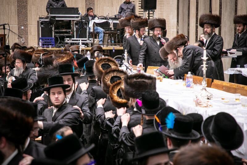 Shushan Purim in Bobov with <a href="/MottyMiller/">Motty Miller</a>.