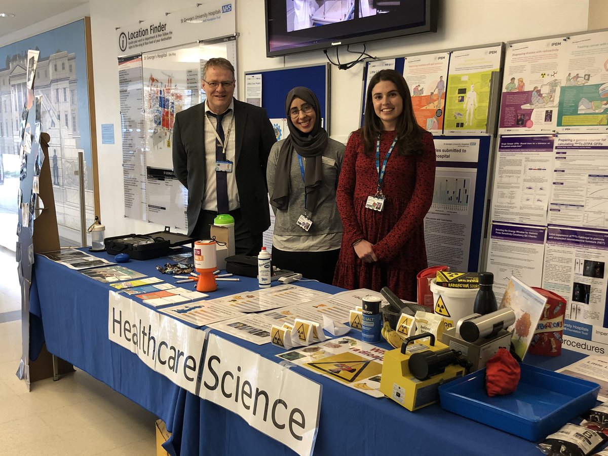 JennidomanDoman's tweet image. You’ve got 30 minutes to visit Texas Healthcare Scientist Stands in Grosvenor Wing main entrance  !! Come and take the radiation quiz!!! @GivingtoGeorges @StGeorgesTrust