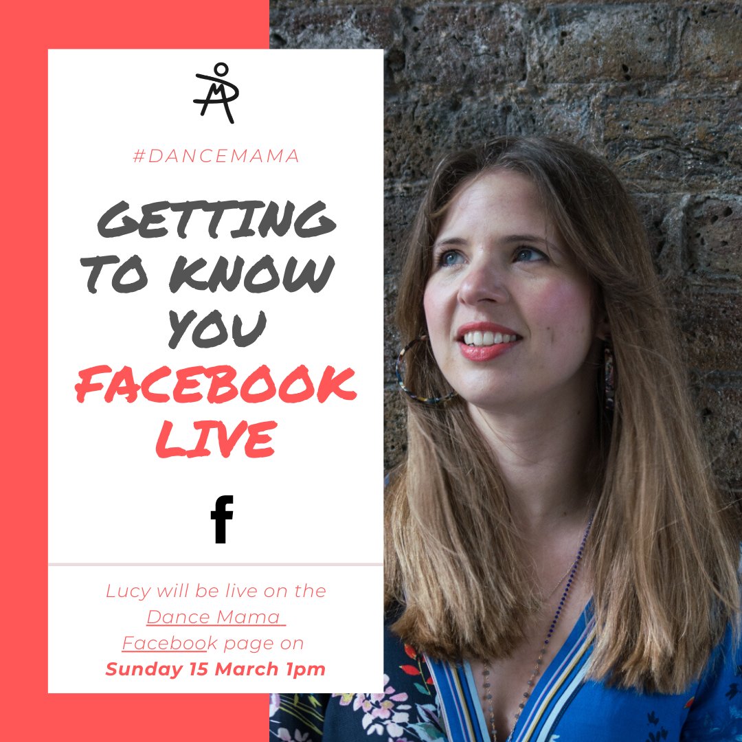 thedancemama's tweet photo. For those of you who were due to see me at the now postponed @moveitshow #MoveIt2020  ‘Getting to know #DanceMama’ talk on https://t.co/sv9HGyxzp8 this Sunday, 15.03 @ 1pm or at your leisure. (You can also enjoy the comedy of me figuring out the tech🤣)  #onlinelearning #Dance https://t.co/7xx4Lte1EV