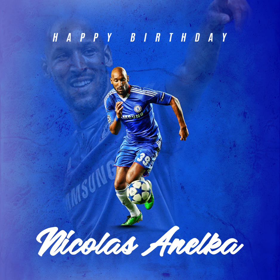 Happy Birthday Nicolas Anelka - One of the most travelled footballer.    