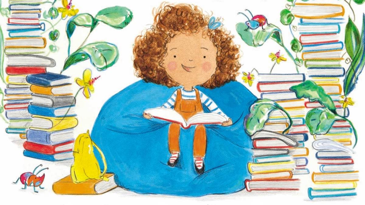 It might be #Friday13th, but visit your local library and you'll definitely feel lucky! They're such amazing places and we are so fortunate to have them, as @JosephACoelho says in this lovely piece: booktrust.org.uk/news-and-featu…

Illustration: Fiona Lumbers