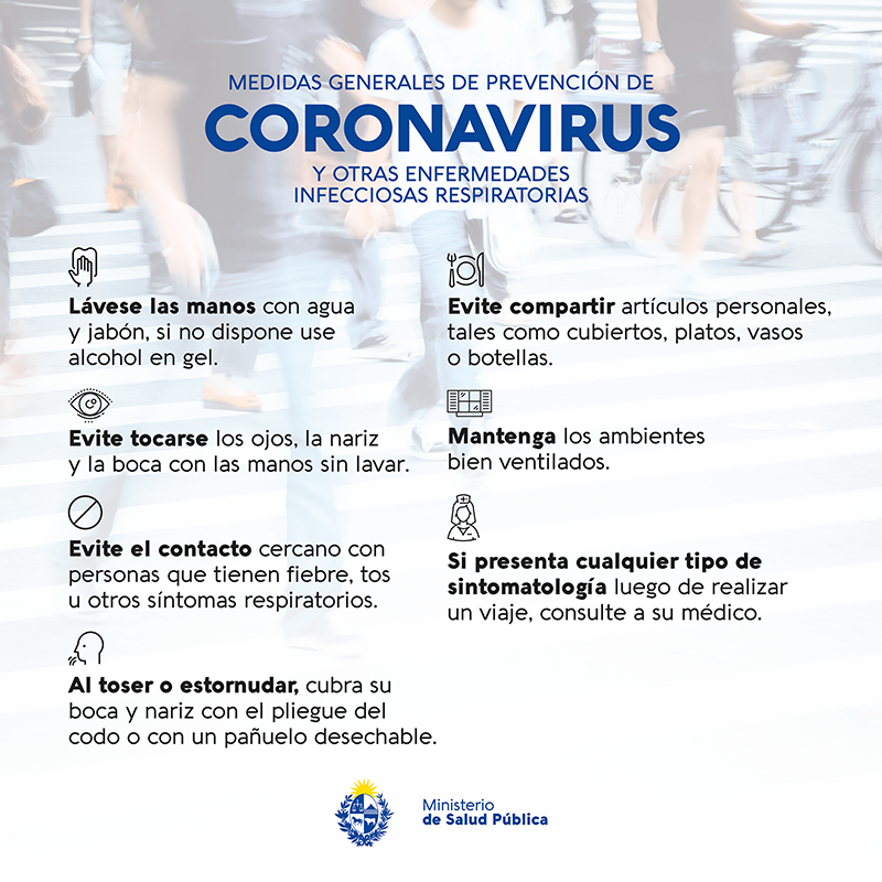 MSPUruguay's tweet photo. ¿Qué es? ¿Cómo se previene? ¿Cómo se contagia? ¿Cuáles son sus síntomas?

Si tenés preguntas sobre #coronavirus y #COVID2019 podés encontrar respuestas en este link:

https://t.co/z4dcR4qkHp https://t.co/qj3d02vqN0