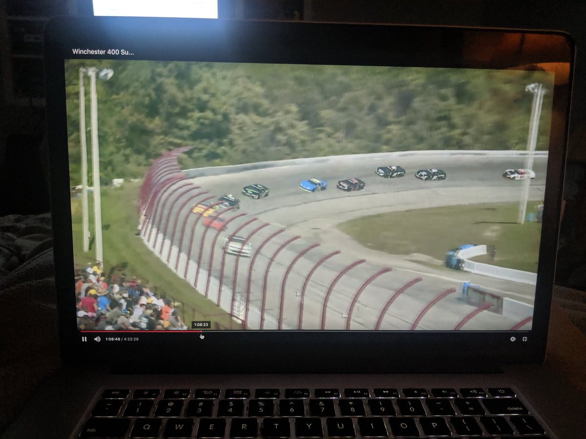AllickJorgensen's tweet photo. No live sports? No problem. Watching the 2016 Winchester 400 on the #51Network today! https://t.co/EVYBCcO9AS