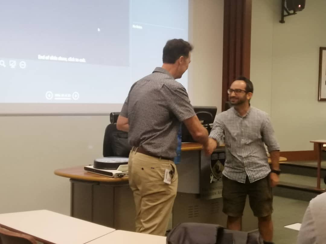 arash_niya's tweet photo. Fantastic evening with @aclngf fellows after my last day at @UWAresearch, thank you all and especially  @ericfmay for all your support during the last 3 years. It’s time to start a new chapter of my academic life as a lecturer at @CurtinUni https://t.co/AcDBqZnUK8