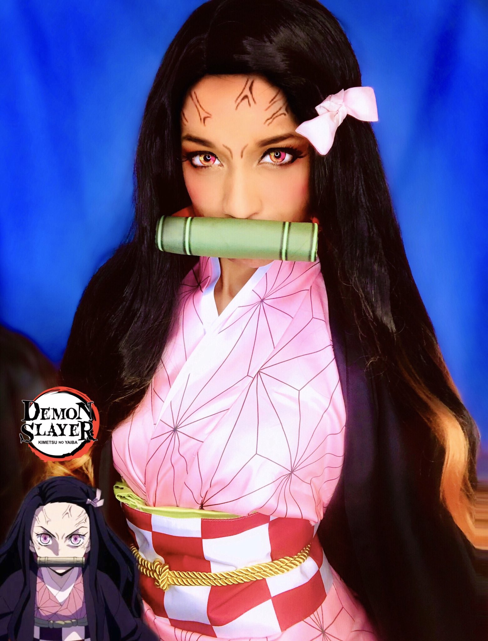 Human Nezuko 😍😊 Follow @nezuko.officiall for Demon Slayer