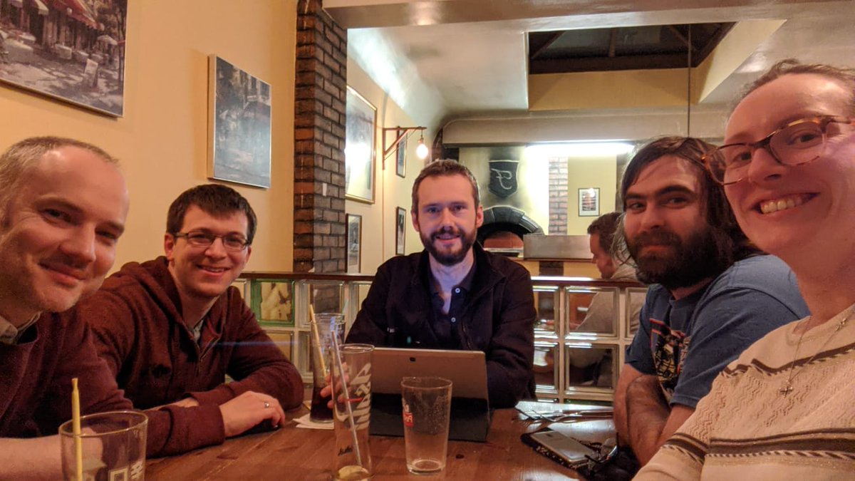 Busy planning new events last night with <a href="/jamesrmcnally/">James McNally</a> and the West Area #youngmembers Commitee!