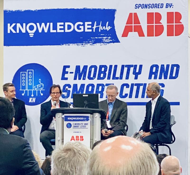 #FlashbackFriday to <a href="/DISTRIBUTECH/">DTECH</a>!

The "Charging Infrastructure for Public, Transit and Fleet Needs: What a Smart Utility Needs to Know" Summit had a great panel of experts!

Brad Jensen, PE, Dan O'Shea and Gary Rackliffe from <a href="/ABBNorthAmerica/">ABB North America</a> and Koustuv Ghoshal from <a href="/Ericsson/">Ericsson</a>