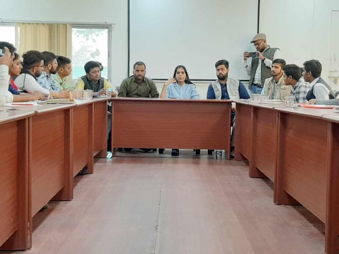 nsuiShahidsheik's tweet photo. NSUI National Incharge Ms.  @guptar ji attended NSUI Social Media National Executive Meeting. Issues like nationwide #NSUI119 university outreach program and strengthening of NSUI on Social Media were discussed in detail. https://t.co/yGRF4XC36f