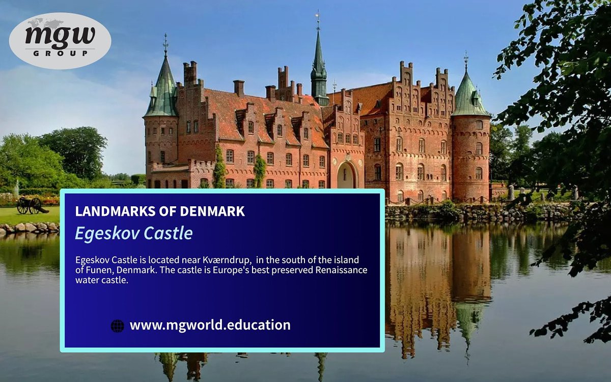 mgwGroup's tweet photo. Landmarks of DENMARK!
Egeskov Castle

Egeskov Castle is located near Kværndrup,  in the south of the island of Funen, Denmark. The castle is Europe's best preserved Renaissance water castle.

https://t.co/FZY5qy0Ong https://t.co/P3Zo3K4qcm