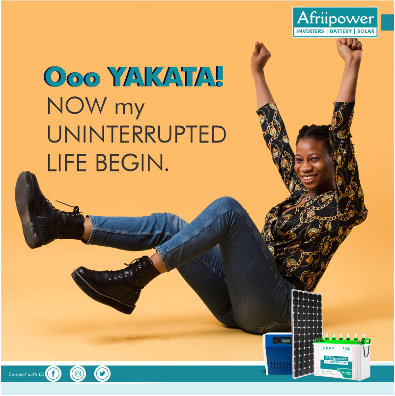 afriipower's tweet photo. The feelings, the excitement and the moment you heard about the Inverter, batteries and solar installed at your home. How would you feel?

#Stay #uninterrupted with #Afriipower #Inverters and #batteries.

 https://t.co/Z4Xb0bgJQc

#Backupsolution #Afriipowersolution #TGIF #Lagos https://t.co/j6X3XEDtKX