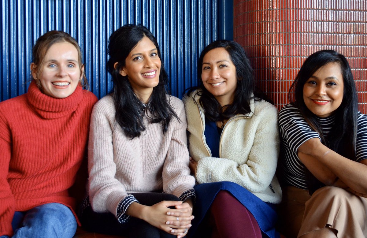 The_SaLADS's tweet photo. On #IWD2020 we celebrate our founders Ioana, Priscilla, Amanda, Tahera - organising inspiring building visits since 2013. We are friends,architects,mothers,supporters of each other &amp; the growing Salads community. 70 tours+ we look forward to our future #WomenInArchitecture @RIBA https://t.co/cGAW9d63SX