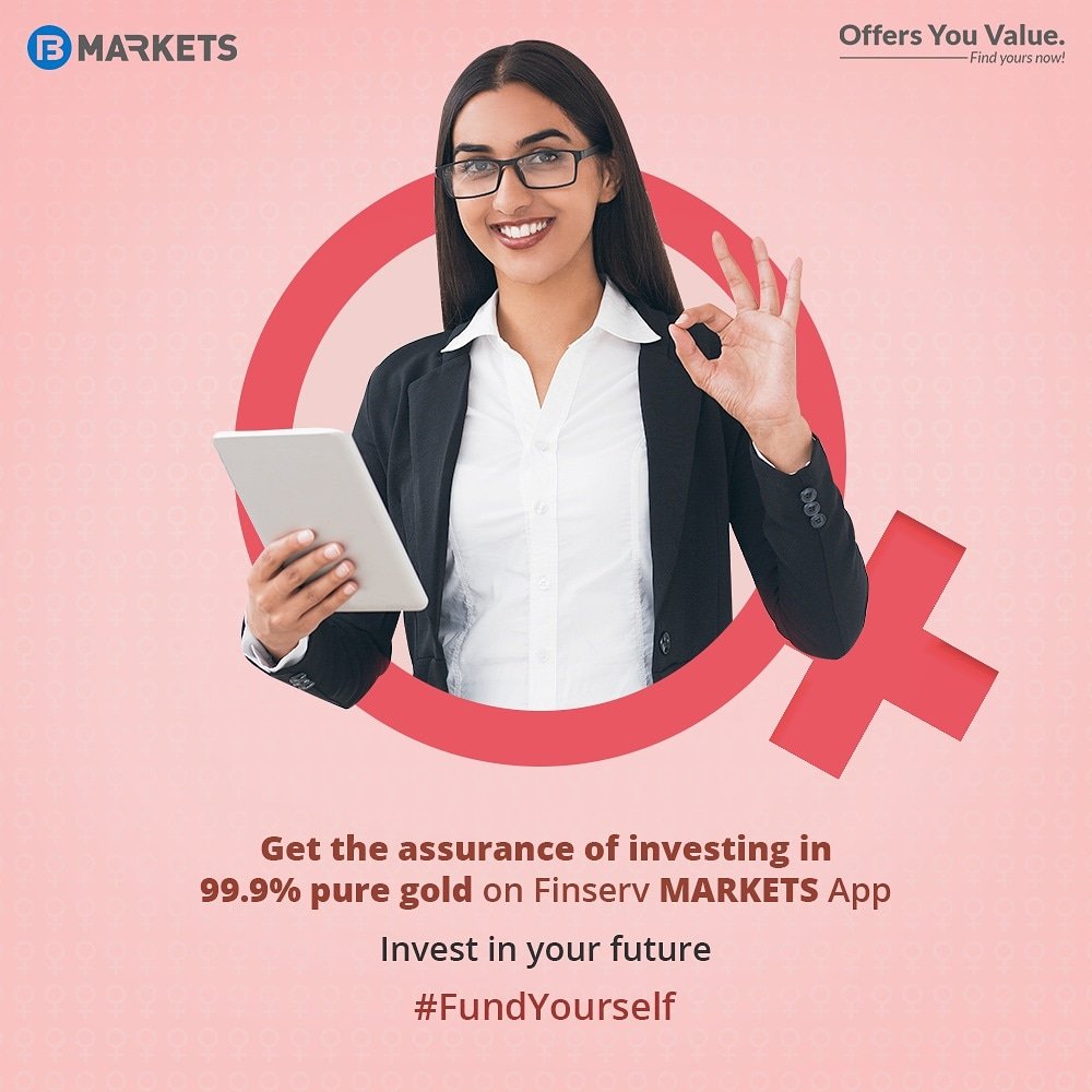BajajMARKETS's tweet photo. Investing can start small! Start building your financial future and #FundYourself with investment in Digital Gold!
Get the app:
https://t.co/HwYlH9qEDw
#FinservMARKETS #SuperApp #WomensDay #InternationalWomensDay #GenerationEquality https://t.co/S3W41iJ7yl