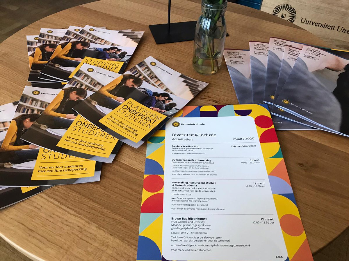UniUtrecht's tweet photo. Vandaag staat op de Universiteit Utrecht in het teken van International Women's Day. Er zijn de hele dag evenementen rondom het thema ‘Different but equal’. Kun je er niet bij zijn, maar ben je wel nieuwsgierig? Volg dan de hashtag #IWDUU. Dan ben je digitaal toch van de partij. https://t.co/PTIEBRhU53