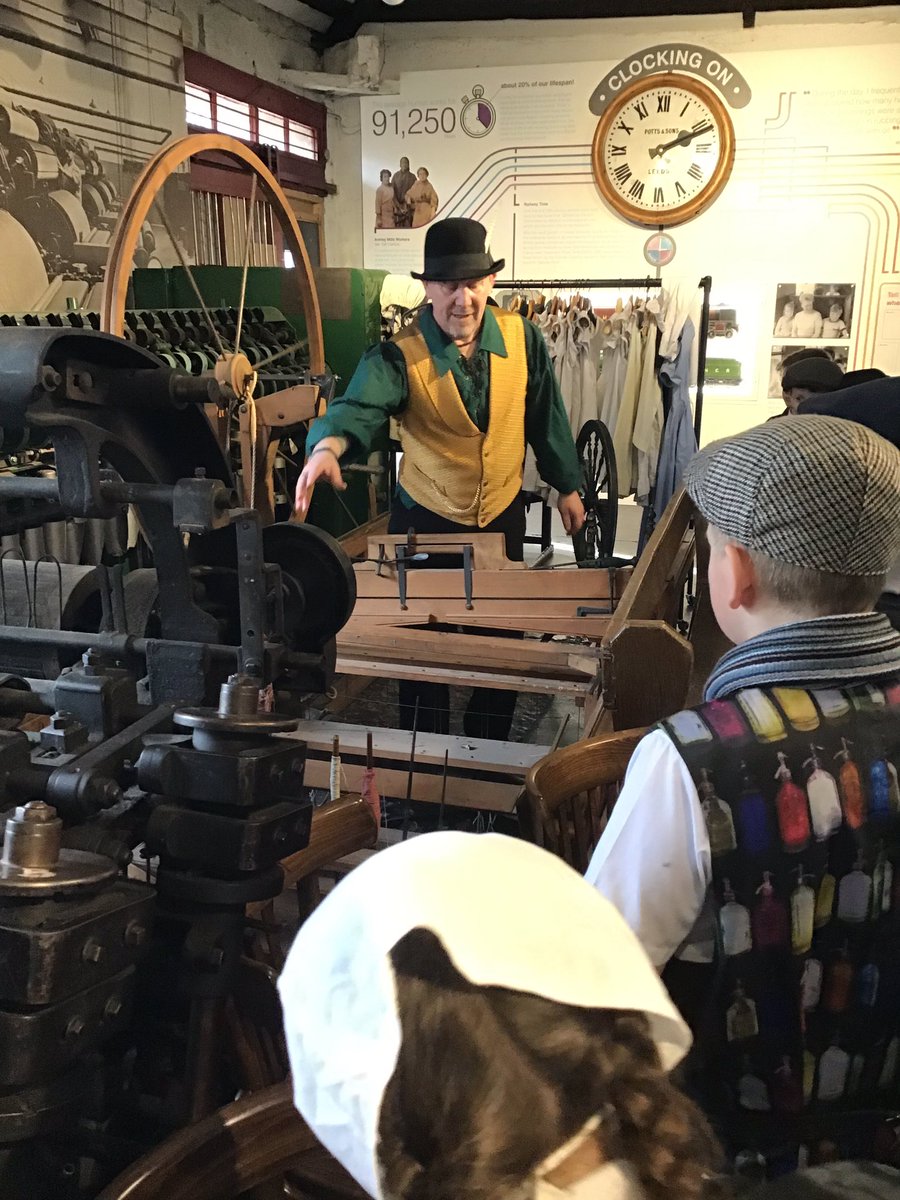 HendalPS's tweet photo. Yesterday, Year 5 went on a fantastic school trip to Armley Mills. The children went to the strict Victorian Schoolroom &amp; worked a grilling shift in the mill! #leedsindustrialmuseum #OrcaClass https://t.co/nHBhEbjlup