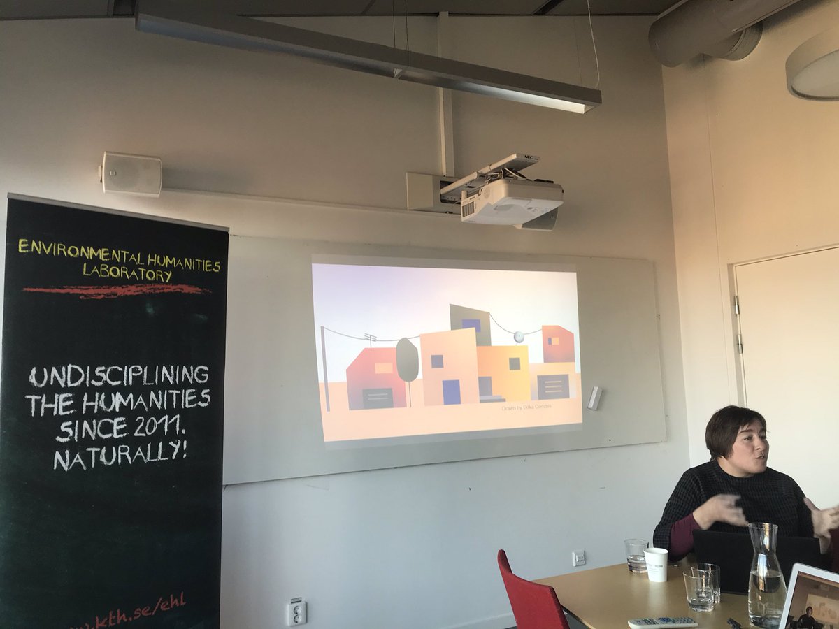 KTHEnvHumsLab's tweet photo. What can we learn on low carbon action from ordinary cities? @VaneBailo’s talk focuses on the power of the mundane and politics of everyday life #OccupyClimateChange https://t.co/OLU0rQDkak