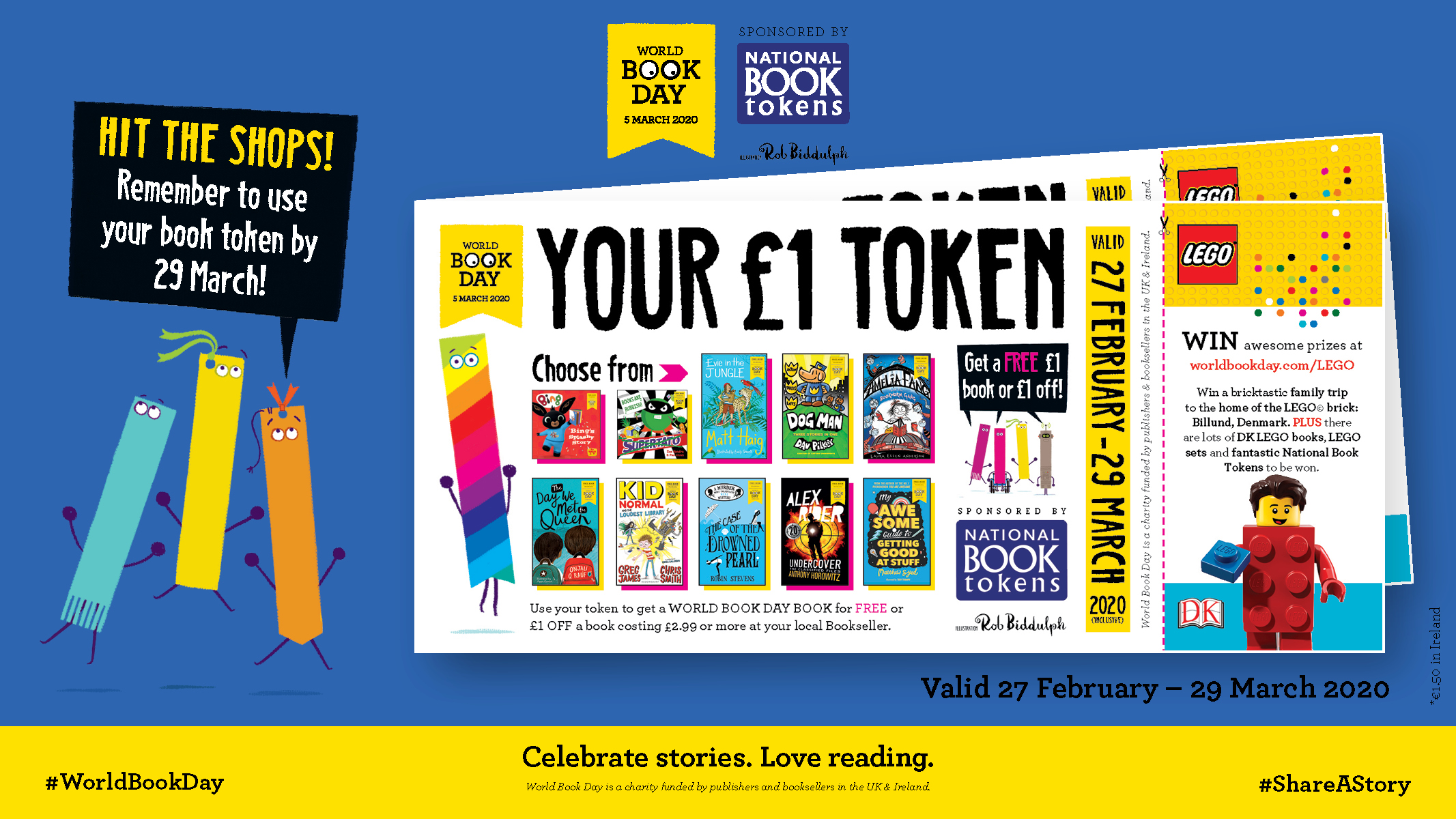 Lego world book day sale