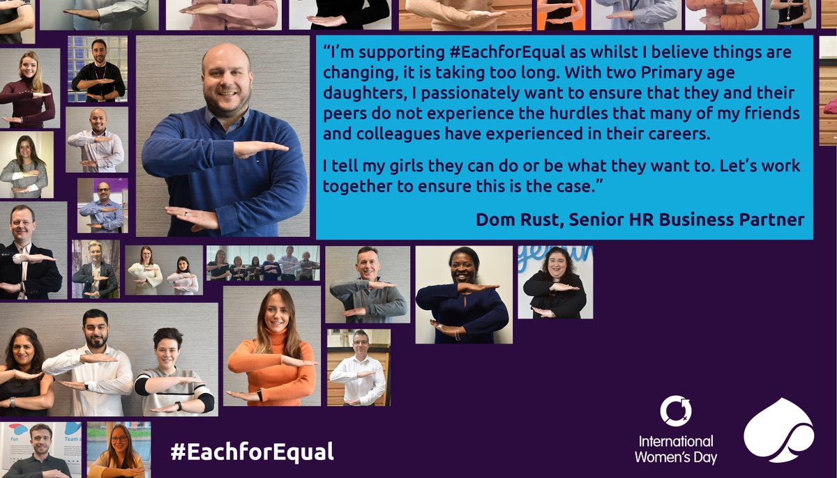CapgeminiUK's tweet photo. Sunday 8th March is International Women’s Day. This year’s theme is #EachforEqual, asking everyone – no matter your gender identity – to actively choose to challenge stereotypes and broaden perceptions for a more equal world.

#EachforEqual #IWD2020  #LifeAtCapgemini https://t.co/VEoFrp0IV4