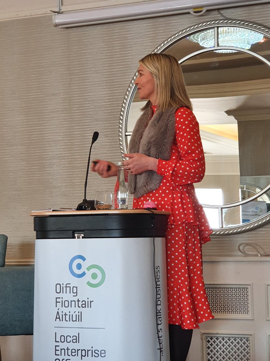 HoctorMargaret's tweet photo. Phenomenal speaker @Willowdotieon retail excellence. #MakingItHappen here #LEW2020@leocorkNW https://t.co/OJeicuB7Fs