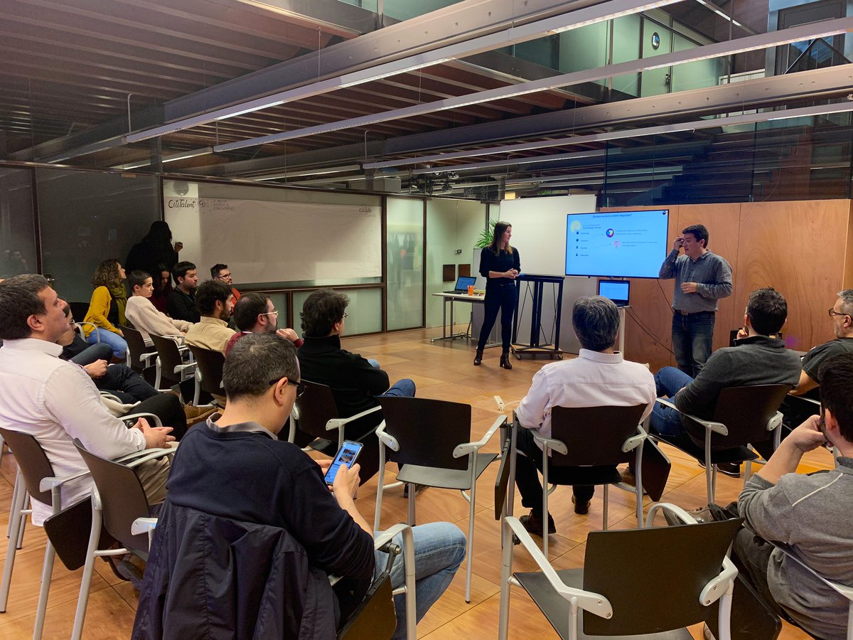citilab's tweet photo. Aquest matí presentem el #CitiTalent, la Moneda Social del Citilab, a l'ecosistema #emprenedor i empresarial del #lab de #Cornellà!👏

A partir d'avui, la comunitat pot començar a fer ús de l'#app, que incentiva #sinergies i impulsa els projectes d'#innovació 📲

@ubiquat https://t.co/H6p1toNTWK