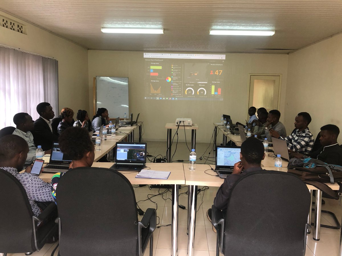 esrirwanda's tweet image. Today students from @Uni_Rwanda  completed a 5-day training at Esri Rwanda&apos;s office on Essential Workflows, Web GIS &amp;amp; ArcGIS Apps for field data collection. @PierrotGatera @babonamarie @makoro_dav @ClaverIrakoze @GeosarR #scienceofwhere #ArcGIStraining #seewhatothercant
