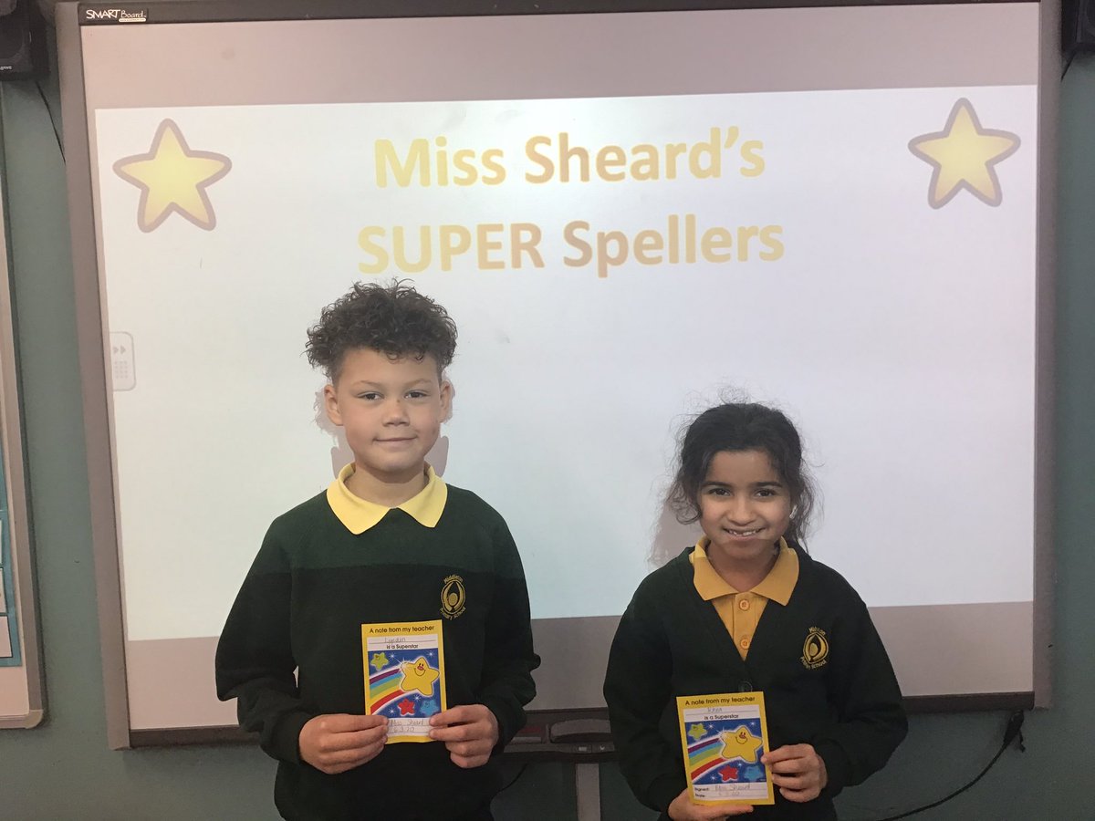 KingfishersMPS's tweet photo. My next couple of super spellers! 🌟
Well done for achieving 8/8 spellings 3 weeks in a row 🎉 https://t.co/DYupsjlQA2