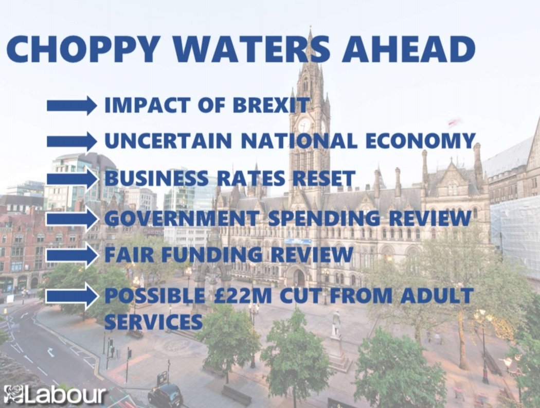 McrLabour's tweet photo. We have to be realistic in this budget though. The national government poses some difficult times ahead, with no clarity as to how these issues will affect Manchester over the next 12 months.
Manchester City Council is preparing itself for any potential change.
#MCCbudget https://t.co/u2cYiiK8AR