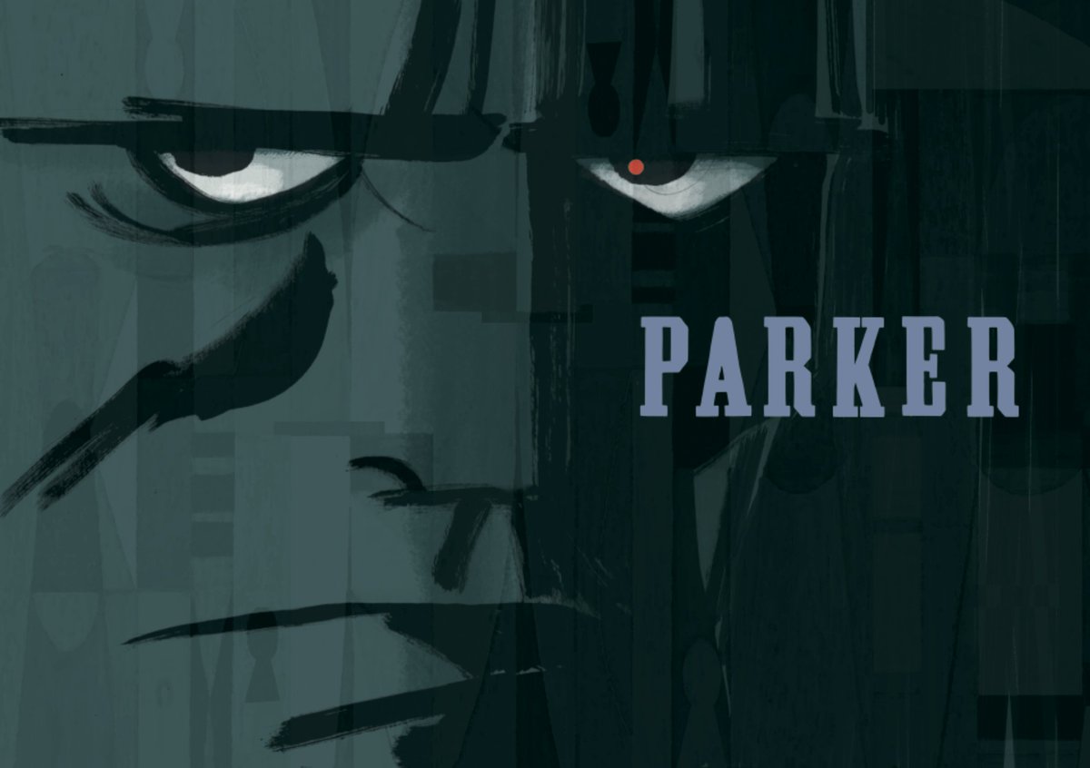 600 pages pour l'intégrale "Parker", par Darwyn Cooke, adaptation de Richard Stark. Maquette Philippe Ghielmetti, suppléments surprises grâce à Doug Headline, à paraître en juin @EditionsDargaud - les 4 premières doubles pages :
