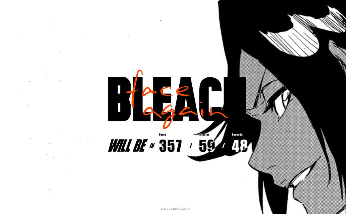 Bleach's 20th Anniversary website has now updated with a countdown. 

bleach-20th-anniversary.com