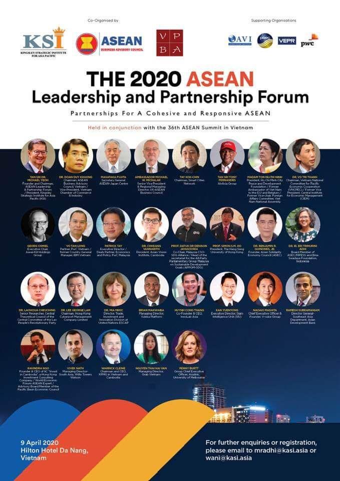 Asian Vision Institute On Twitter The Asian Vision Institute Avi Has The Honour To Coorganize The 2020 Asean Leadership And Partnership Forum In Conjunction With The 36th Asean Summit In Vietnam Https T Co F40xqyjsbz