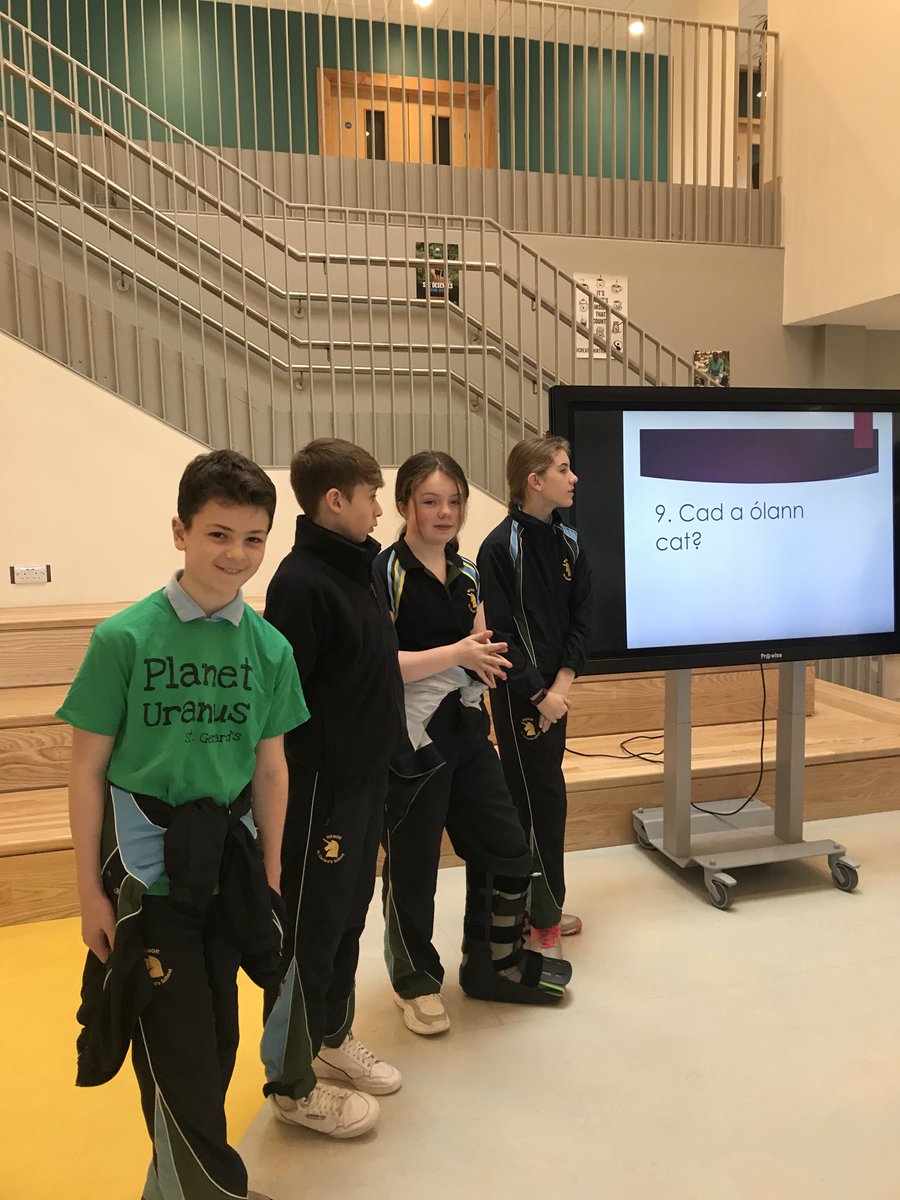StGS_JSHead's tweet photo. Seachtain na Gaeilge! Trath na gceist ar siul! https://t.co/p6oR3g2EYR