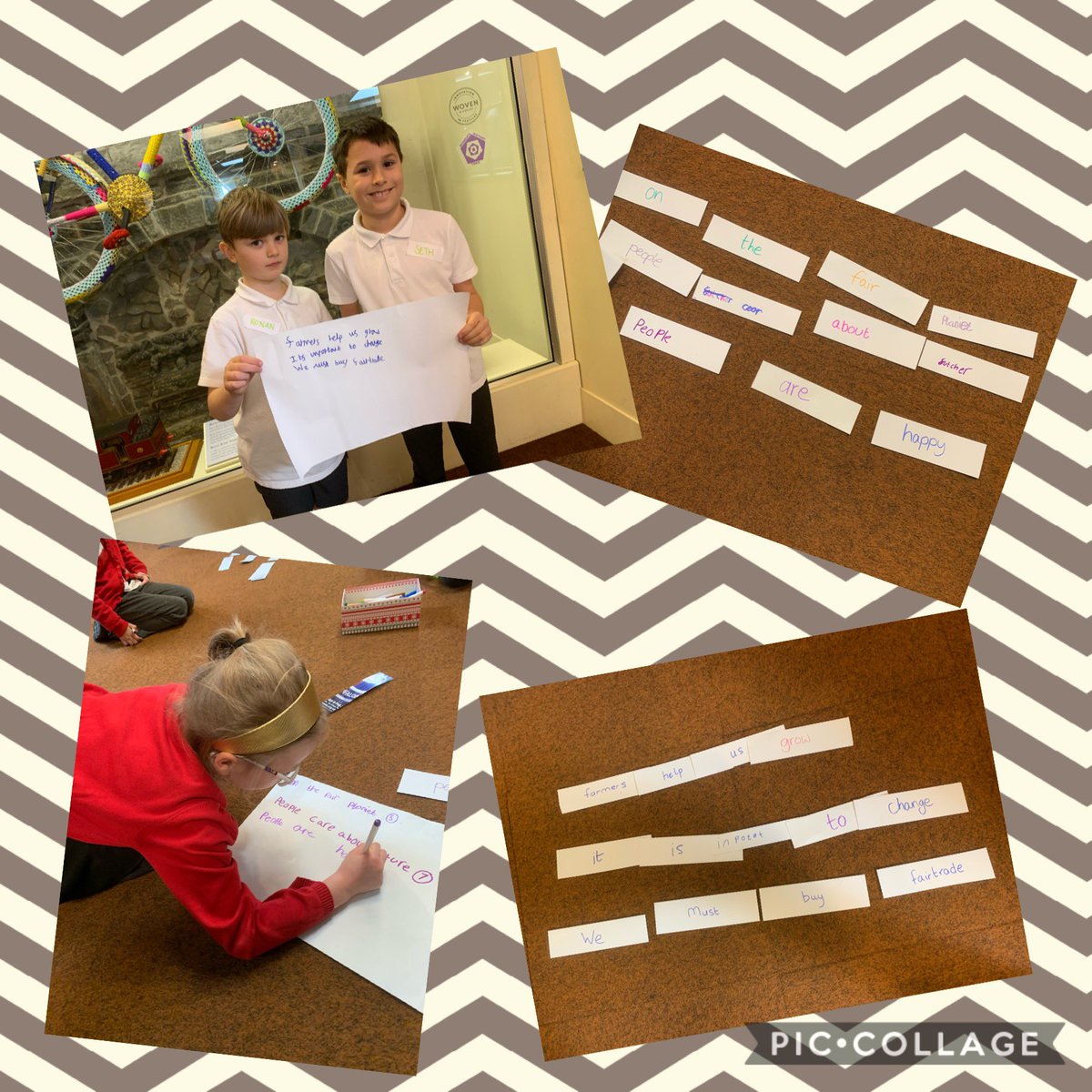 Our first workshop at <a href="/fair_funky/">fairandfunky</a> Fairtrade conference. Creating Japanese haiku poetry inspired by the lives of Fairtrade producers.  #melthambreakout