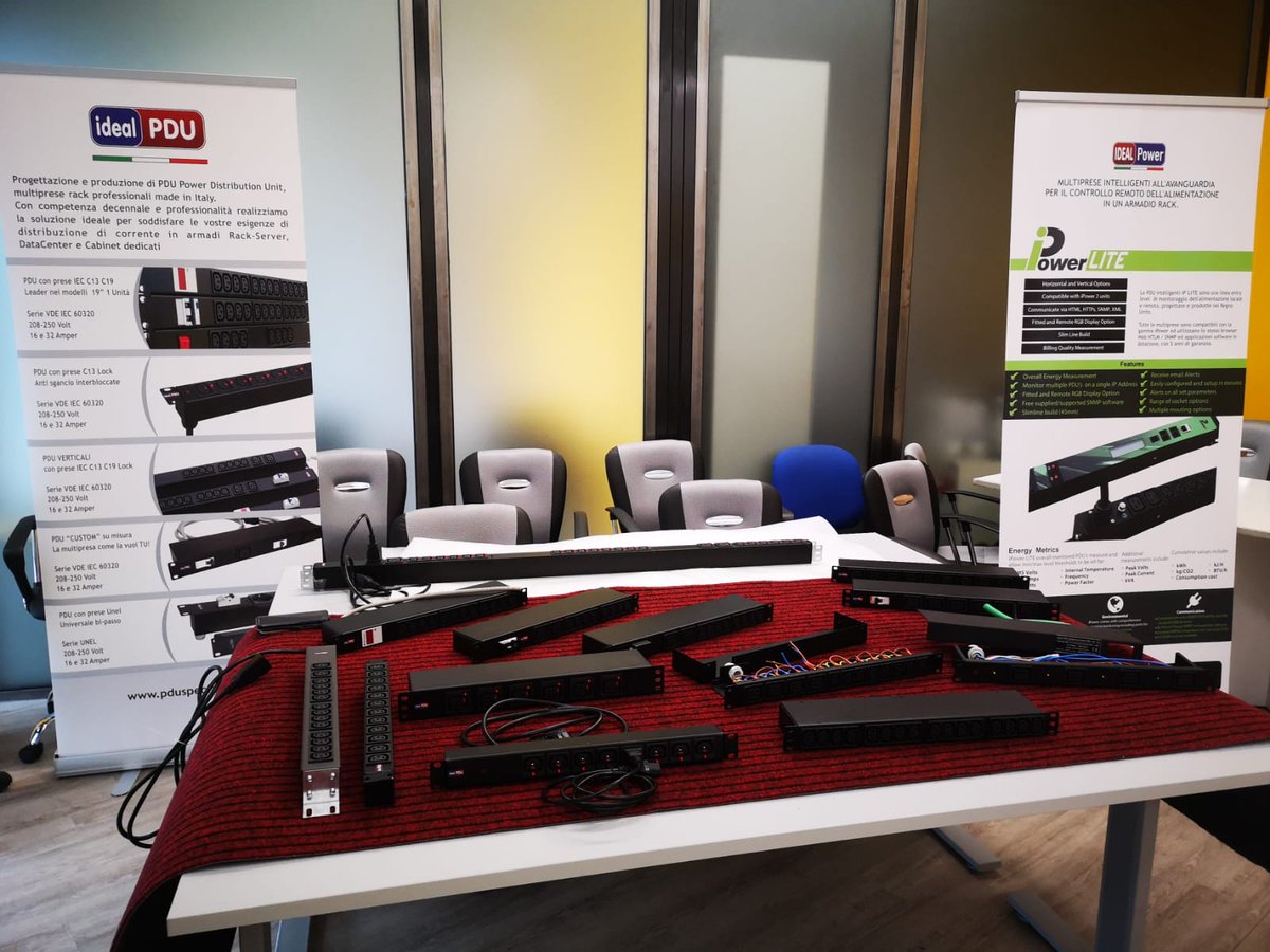 Parte oggi a #Torino il ROAD SHOW #PDU 2020
Soluzioni d’alimentazione per #armadirack, sala #server e #datacenter.
Esposizione prodotti fino alle 18 presso il Coworking Golden Office Corso Orbassano 386 (suonare Studio Associato).
pduspecialist.com/road-show-pdu-…
#multiprese #idealpdu