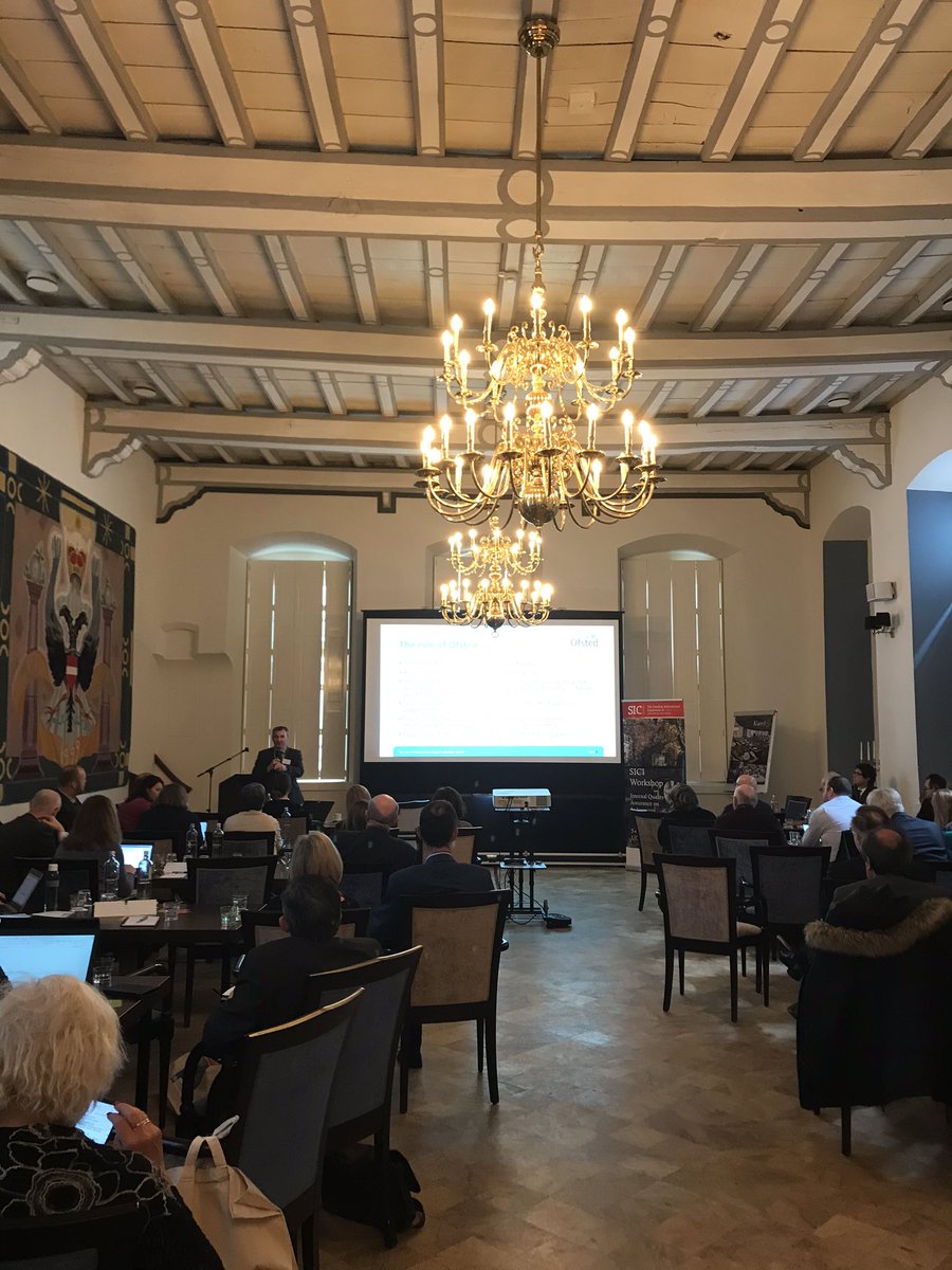 liz_boulton's tweet photo. @SirClownfoot speaking about the English system at the @SiciIn workshop on “internal quality assurance of judgements”, in a beautiful 14th-century former monastery in Utrecht. https://t.co/XqPXbszsFq