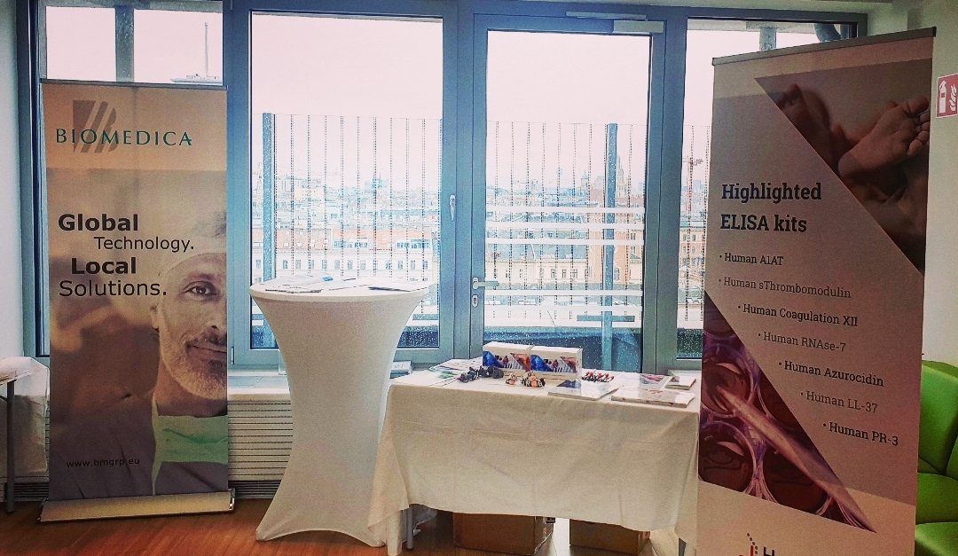 Today at <a href="/RELENT_EU/">RELENT project</a> International Symposium Precision Medicine in Autoimmune Disease in Vienna presenting PR3 and A1AT data in vasculitis #Horizon2020 #autoimmunity