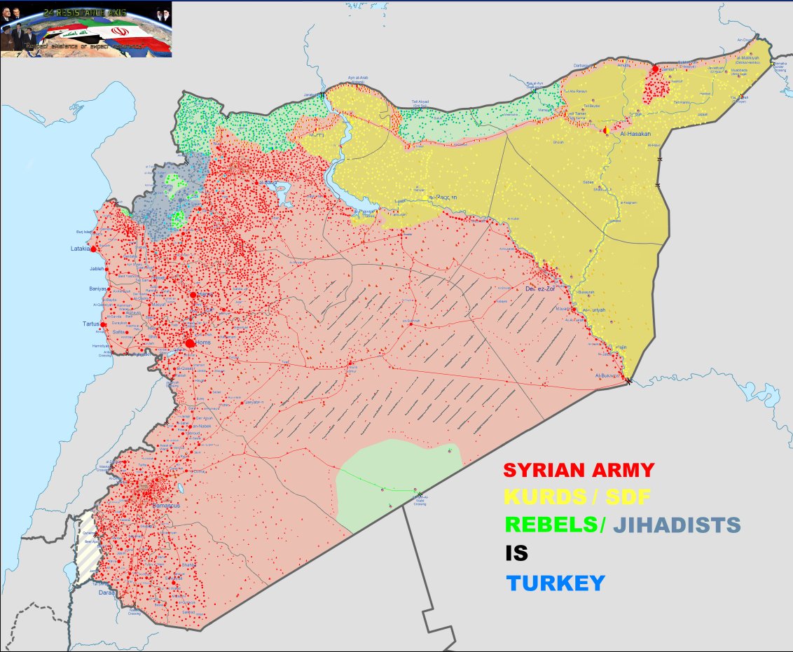 Иг на карте. Карта Сирии с зонами контроля. Карта территории Сирии 2023. Карта контроля Сирии 2018. Территория Сирии на карте.